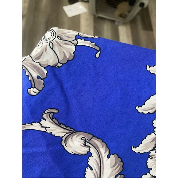 Yoana Baraschi for Anthropologie Gilded Estate Blue Pencil Skirt, Size 0 - Picture 9 of 9